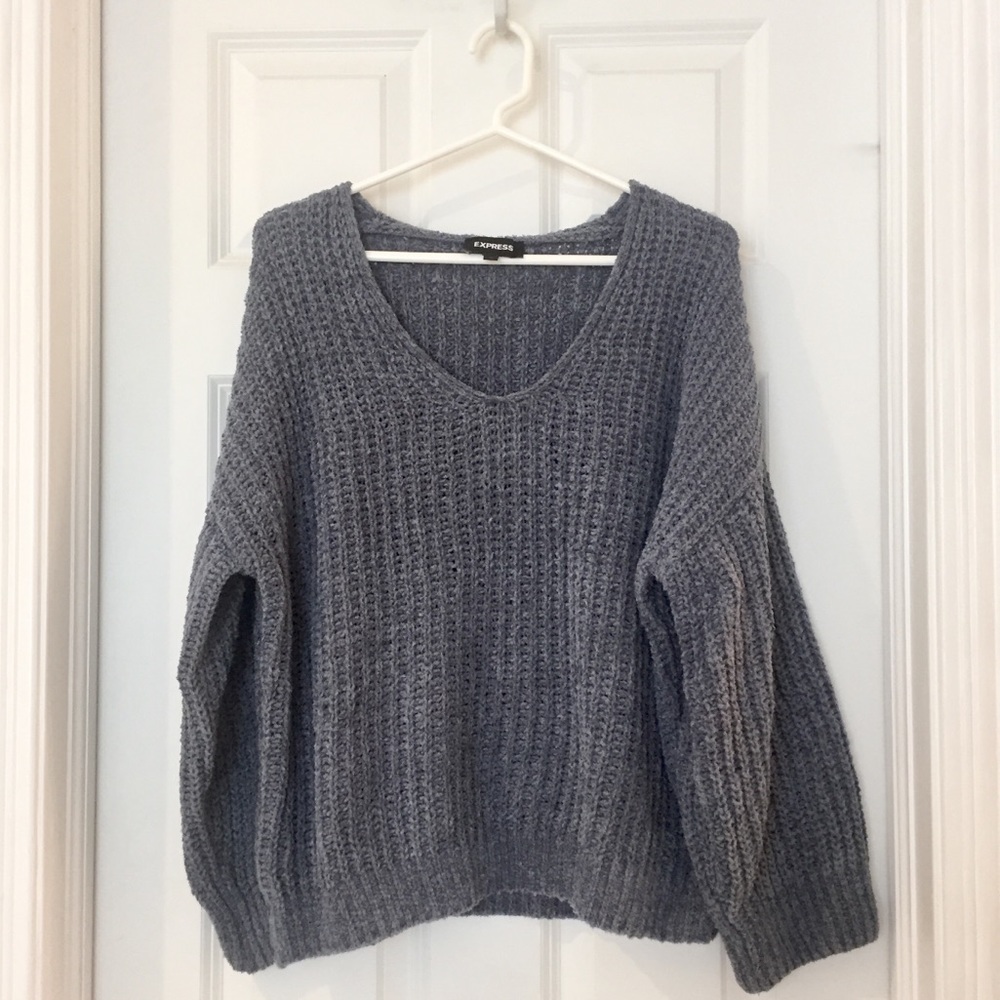 Express • Chenille Sweater - Picture 2 of 4